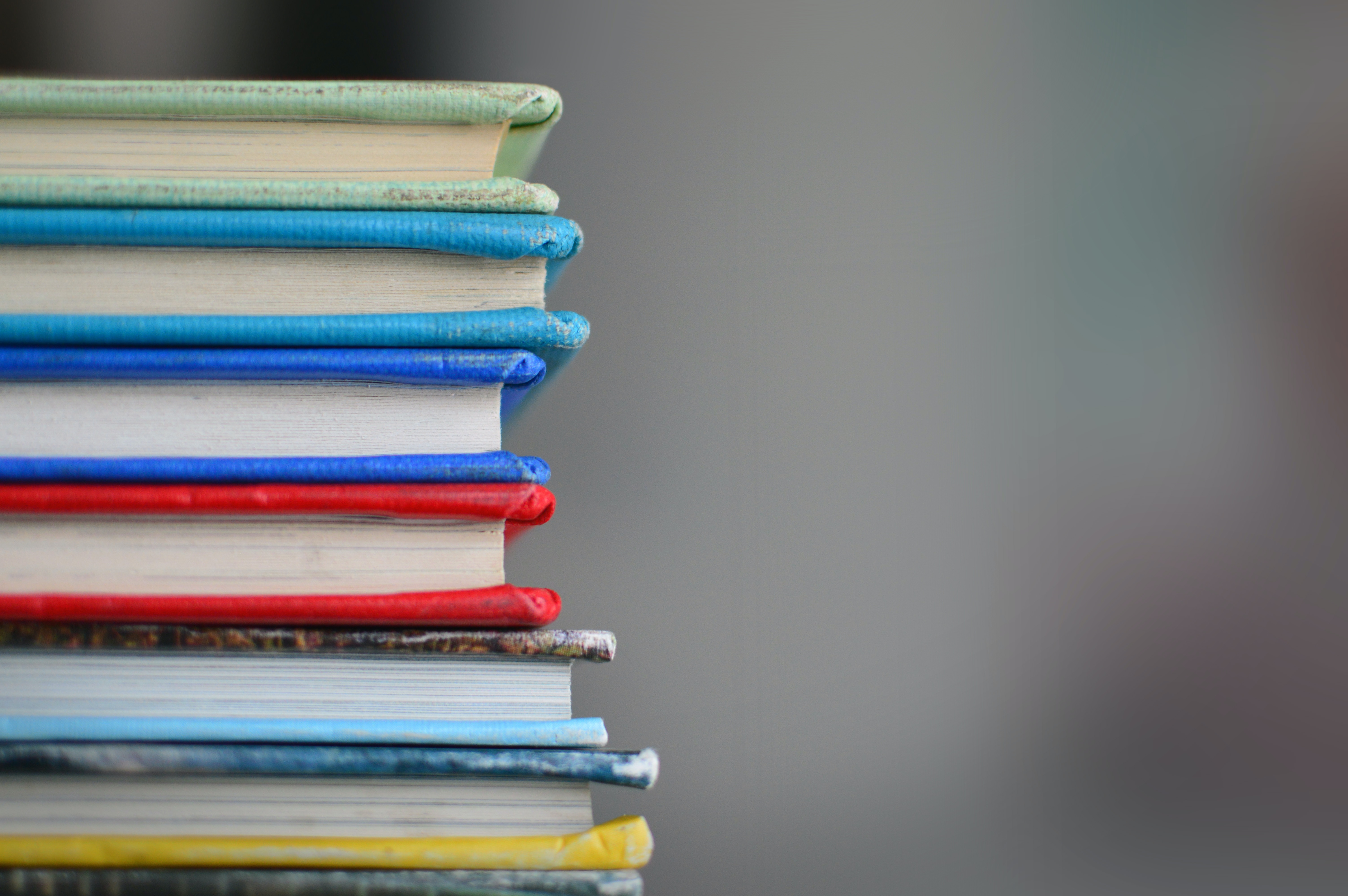 stack of books