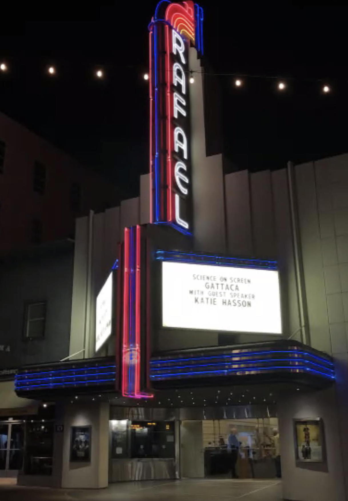 a photo of the marquis in san rafael CA for GATTACA event