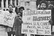 protest against forced sterilization