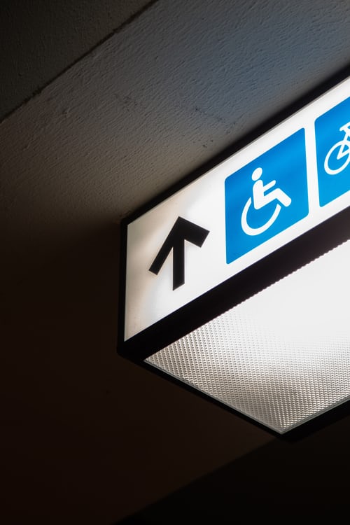 disabled sign