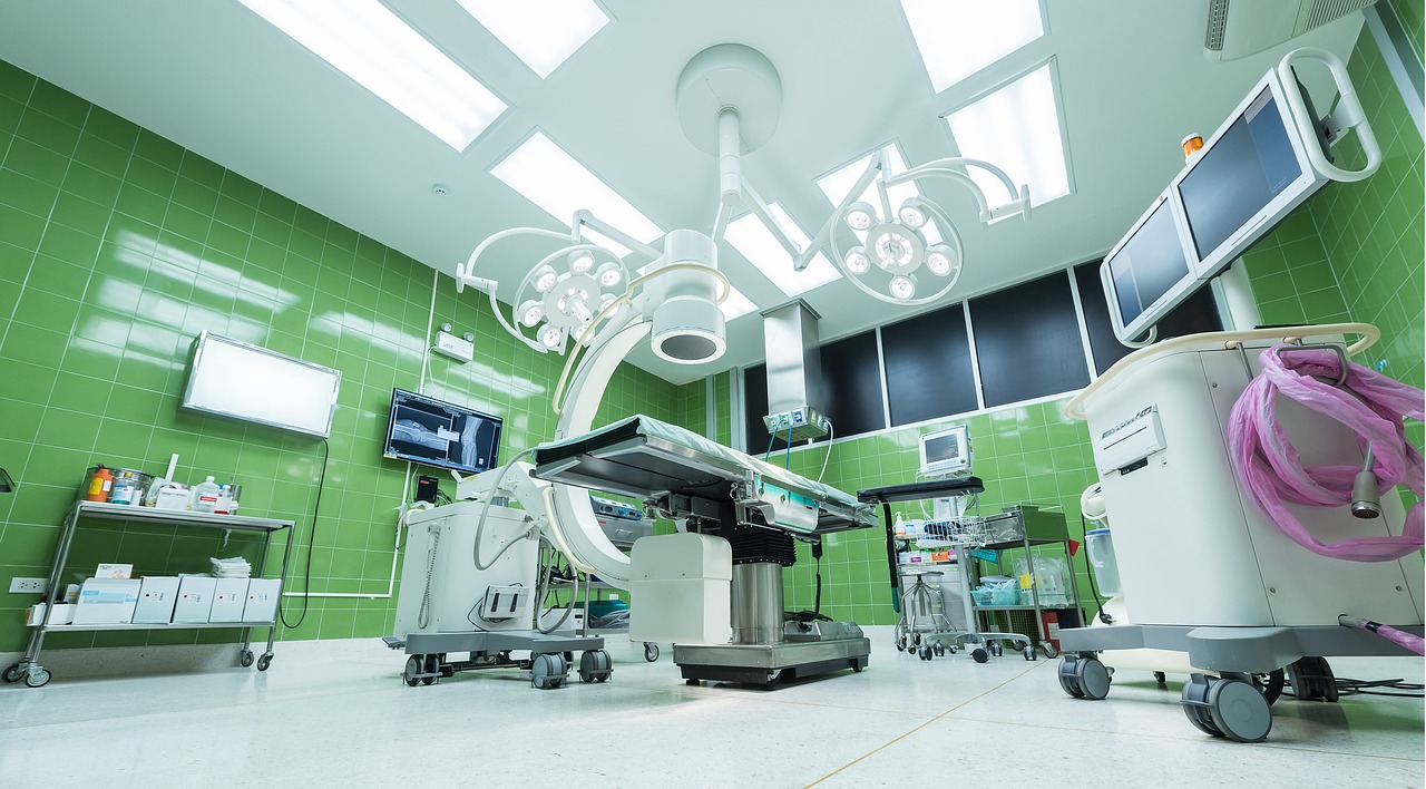 image of a hospital room