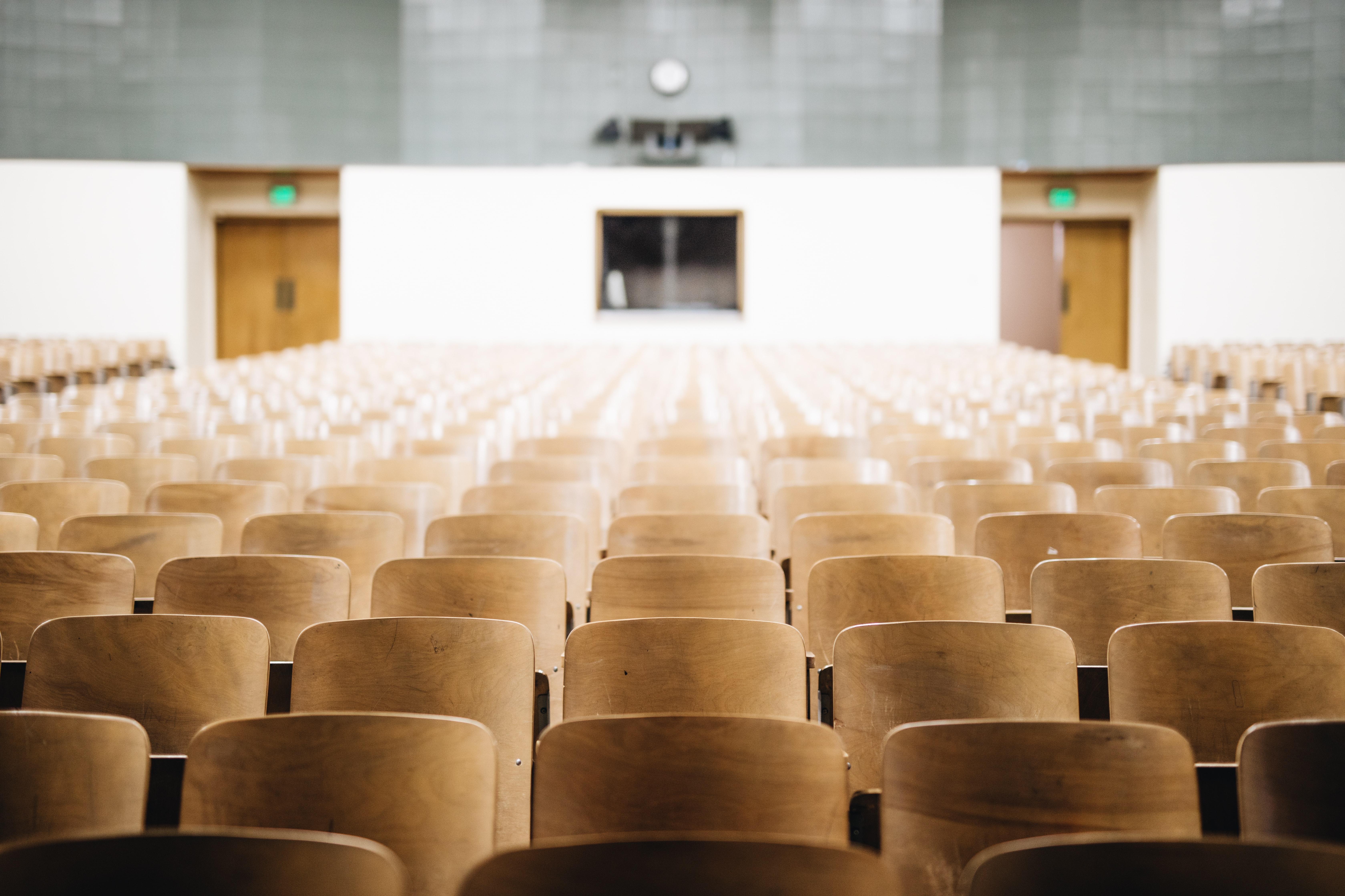 college lecture hall