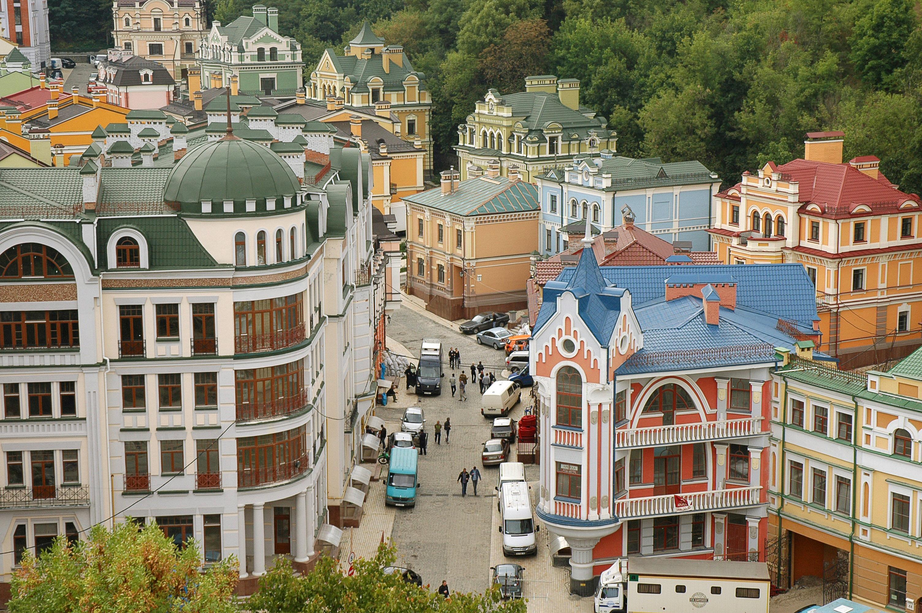 Buildings in Kiev, Ukraine